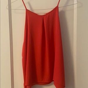LUSH Coral Flowy Tank